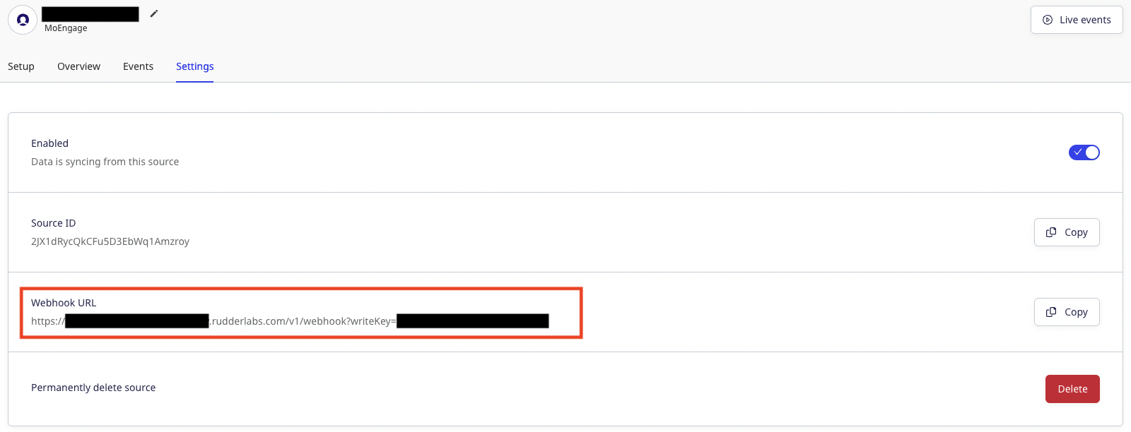 moengage-rudderstack-webhook-url.png