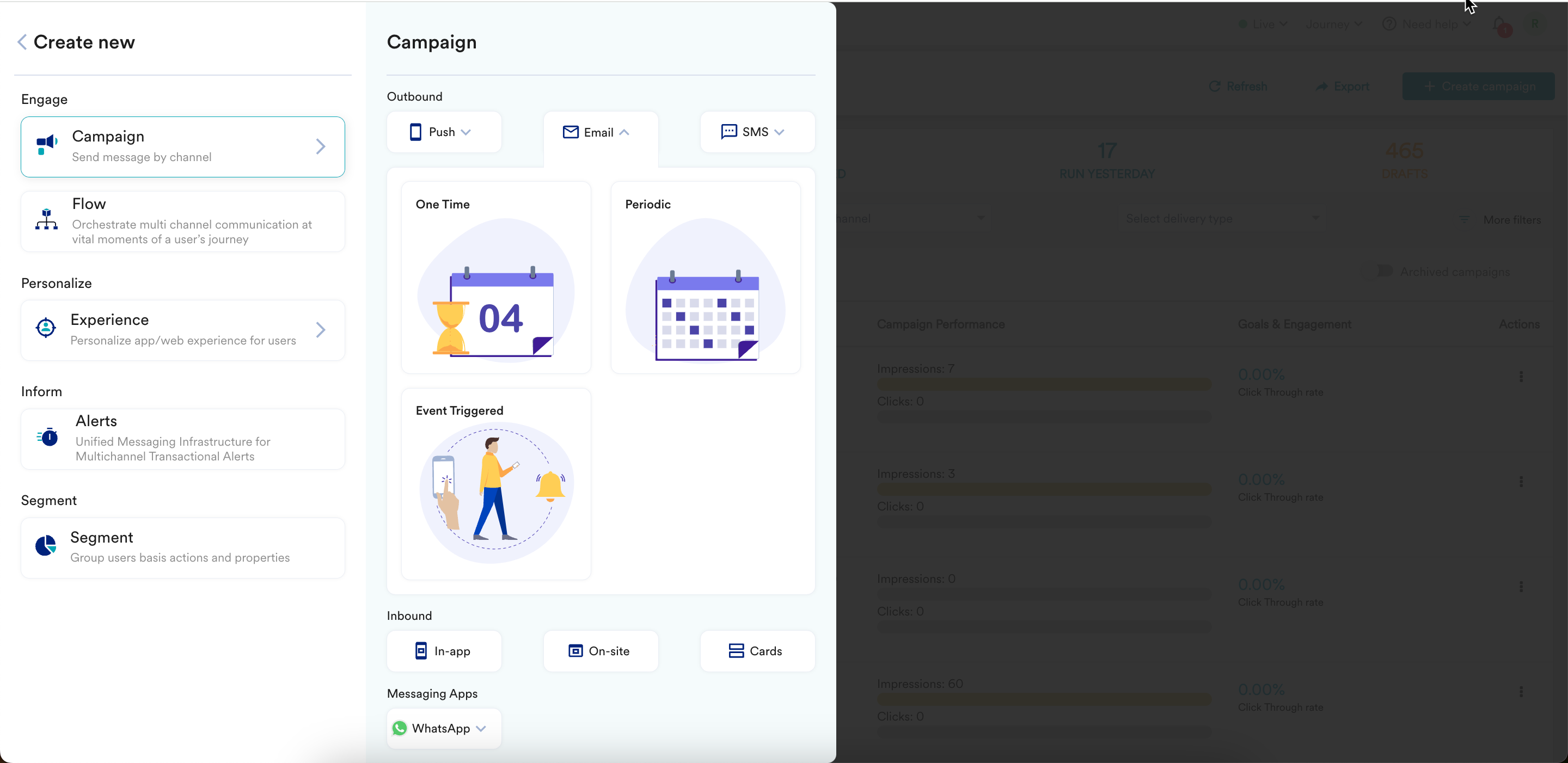 Create Campaign Step 2
